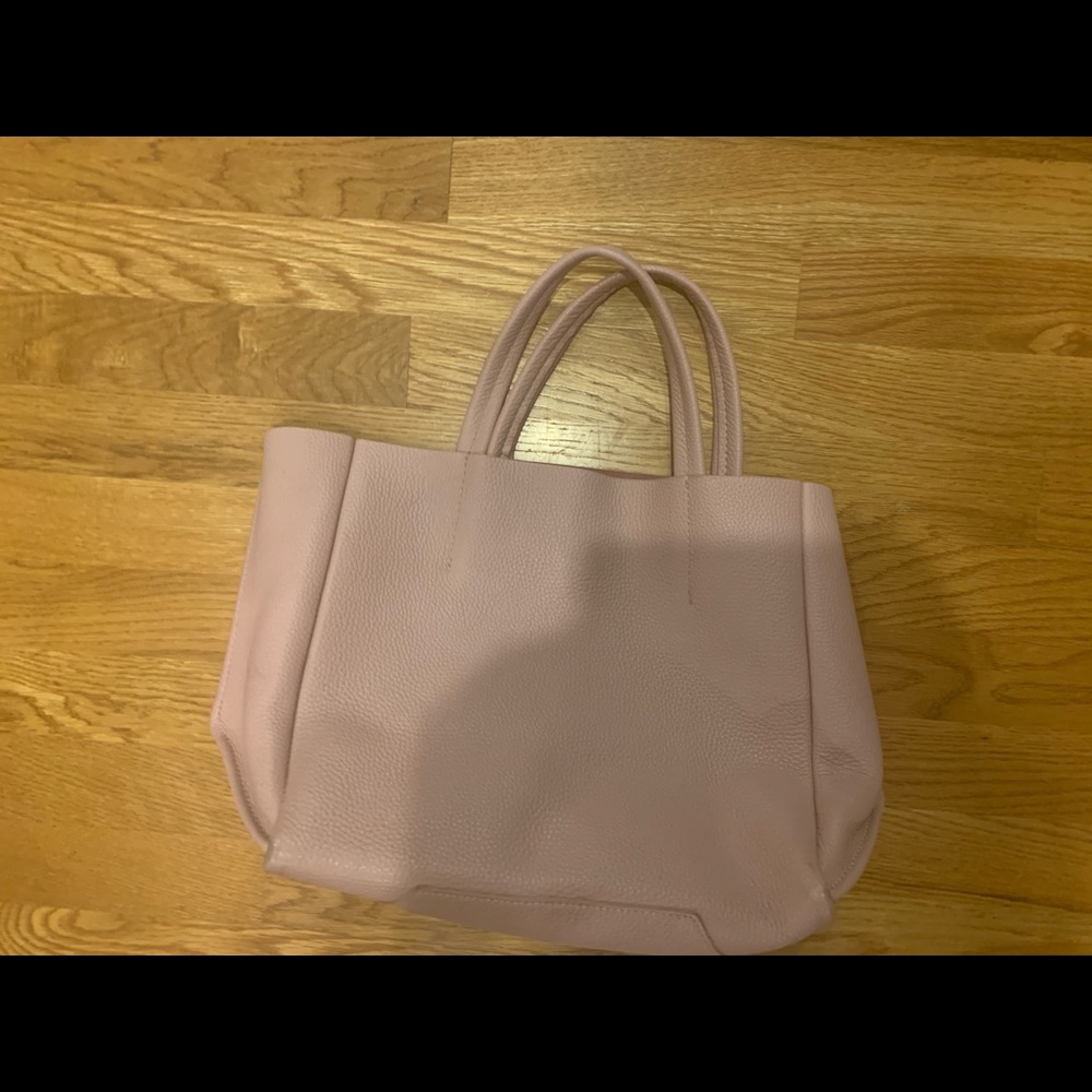 Ampersand as Apostrophe Half Tote - Pink - EUC